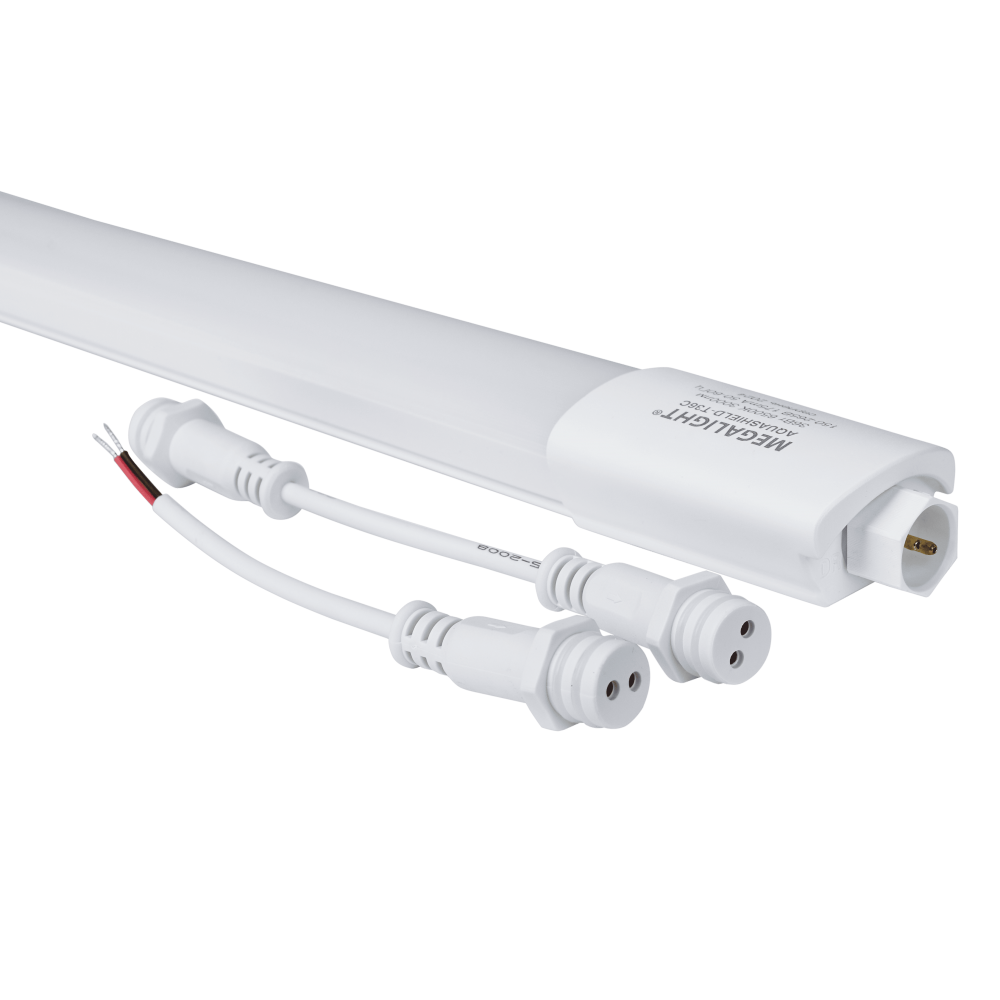 Світлодіодний світильник вологозахищений MEGALIGHT 36Вт 3000Lm AC100-265V 6500K транзитне підключення AQUASHIELD-T36C(AQUASHIELD-T36C)